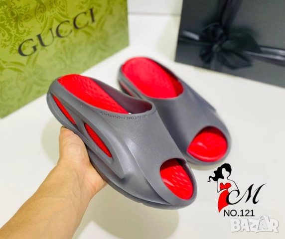 мъжки чехли gucci, снимка 5 - Мъжки чехли - 51456323