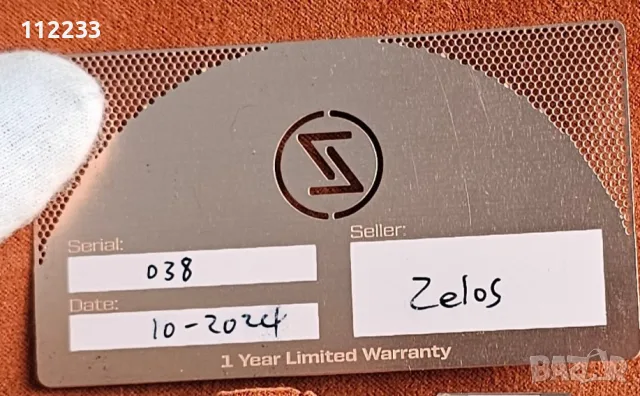 Zelos Swordfish 40mm SS 'Crimson Red", снимка 10 - Мъжки - 47747143