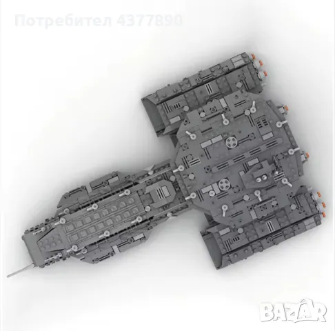 USS Daedalus SG Atlantis Lego compatible Mega Constructor , снимка 4 - Образователни игри - 49751025