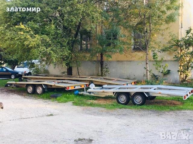 Двойна платформа под наем , снимка 2 - Ремаркета - 53261827