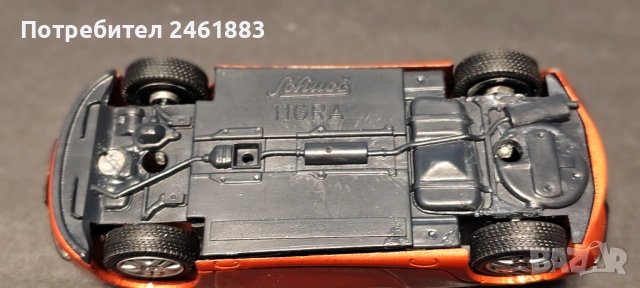1/43 Schuco метална колекционерска количка Българска Opel Tigra, снимка 7 - Колекции - 54151699