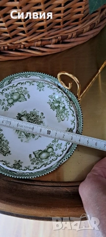 Две английски чинийки , снимка 7 - Антикварни и старинни предмети - 53367215