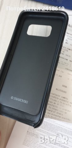 SWAROVSKI SAMSUNG Galaxy S8 Кейс Оригинал! НОВО! Касова Бележка!, снимка 7 - Калъфи, кейсове - 42471388