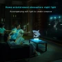 Холограмна 3D LED лампа Гладна Акула - дистанционно управление 16 цвята+други режими на управление, снимка 6