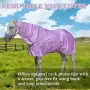 Leberna Combo Mesh Fly Rug с коремен бинт и покривало за врата за защита от насекоми, снимка 5