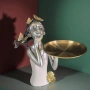 Декоративна статуетка - Момичето с подноса, снимка 2