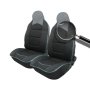 Тапицерия/Калъф за предни седалки от текстил/кожа универсални-50283, снимка 3