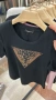 Guess Дамска Тениска👚Дамска Блуза С Къс Ръкав Гес - Различни Цветове Код E. Fashion-78, снимка 5