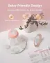 Ръчна помпа за кърма Nuliie 8010 с регулируемо засмукване и бутилка 6 oz, снимка 7