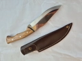 Ловджийски  голям нож с кания, снимка 3