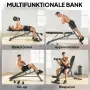 SPORTNOW Многофункционална лежанка за тежести, снимка 11