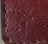 Ръчно изработен кожен портфейл за карти и лични документи , снимка 10