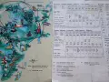 Разписание SAS ТАБСО 1966  SAS TABSO Timetable Bulgaria Map АВИАЦИЯ , снимка 6