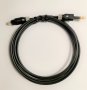 Оптичен аудио кабел с мъжки Toslink конектор и мъжки 3.5мм оптичен жак, снимка 1