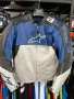 Кожено мото яке за мотор ALPINESTARS SX-1,48 S/M,всички протектори, снимка 1