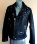 All Saints Crow Biker Leather Jacket Mens Size S ОРИГИНАЛ! Ест. кожа!, снимка 13