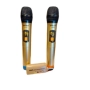 Комплект от 2бр безжични микрофони с дисплей,WVNGR WG-200II, снимка 3
