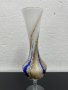 Стилна ваза от опалово стъкло тип Мурано. №4730, снимка 3