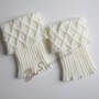 Плетени дамски чорапи, гети, снимка 3