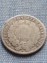 Сребърна монета 1 франк 1872г. Париж Франция 36486, снимка 7