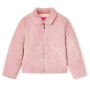 Детско палто от изкуствен косъм, розово, 128(SKU:13862