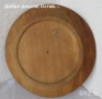 Стари дървени чинии: Дървена чиния за хляб, дърворезба, Виена, автор, снимка 15