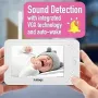 Sainlogic видео бебефон с камера 1080P FHD 5 инчов LCD дисплей, снимка 6