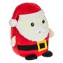 Коледна плюшена играчка-възглавничка, Дядо Коледа, 30см, снимка 2