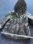 Продавам дамско кожено яке с косъм и качулка, снимка 4