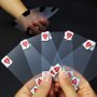 Прозрачни PVC Водоустойчиви пластика карти за игра на покер БЕЛОТ, снимка 3