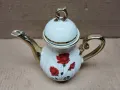Стар Немски Порцеланов Чайник. , снимка 2