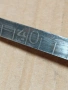 Соц Стара Българска Метална Дълбокомерна Рулетка 0.800кг. НОМЕР 670., снимка 11