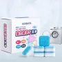 4368 Комплект от 12 таблетки за почистване на пералня машина, снимка 1