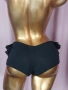 LEG AVENUE M / L Черна бикина с къдри и мъниста , снимка 5