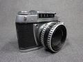 СТАР РЕТРО СОЦ ГДР DDR SLR ФОТОАПАРАТ EXA IA С ШАХТОВ ВИЗЬОР + CARL ZEISS TESSAR, снимка 4