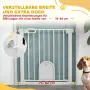 Предпазна порта за врати PawHut, снимка 2