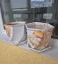 Керамични саксии 2бр, снимка 1
