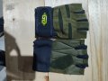 Чисто нови Ръкавици за фитнес Fitness gloves зелени, снимка 1