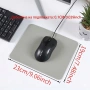 Пад за мишка 19x23см изкуствена кожа ултратънък за офис гейминг, снимка 2