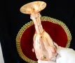 Царски меден бокал,медна чаша за вино,камъни. , снимка 8