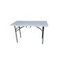 Сгъваема правоъгълна градинска маса, бяла - 181.5 × 74 × 74 см, снимка 6