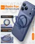 Нов кейс Айфон калъф iPhone 17 Pro магнитен 20N, въртяща стойка, защита камера смартфон, снимка 3