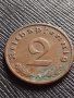 ДВЕ МОНЕТИ 1 райхспфенинг 1943г. - 2 райхспфенинг 1937г. ГЕРМАНИЯ ТРЕТИ РАЙХ С СВАСТИКА 26704, снимка 5