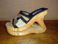 SODA, дървена платформа и ест. кожа, 37-ми номер. Код 1061, снимка 4