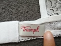 70B Triumph бял луксозен дантелен сутиен, снимка 10