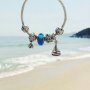 Талисман Pandora 925 Sailboat Travel Ocean Sterling Silver, снимка 4