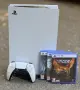 Конзола Sony PlayStation 5 Disc Edition, 825GB + 4 игри, снимка 1