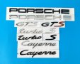 Porsche надпис, емблема, бадж, порше, Cayenne, panamera, turbo s, снимка 2