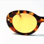 DSQUARED2 🍊 Дамски огледални слънчеви "TIGER’S EYE" очила нови с кутия, снимка 10
