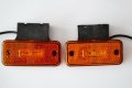 1 бр. ЛЕД LED габарити рогчета за камион ремарке , ОРАНЖЕВИ , 12V-24 , снимка 4